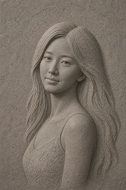 ภาพบุคคลสมมติ: ภาพพอร์ตเทรตนูนต่ำ