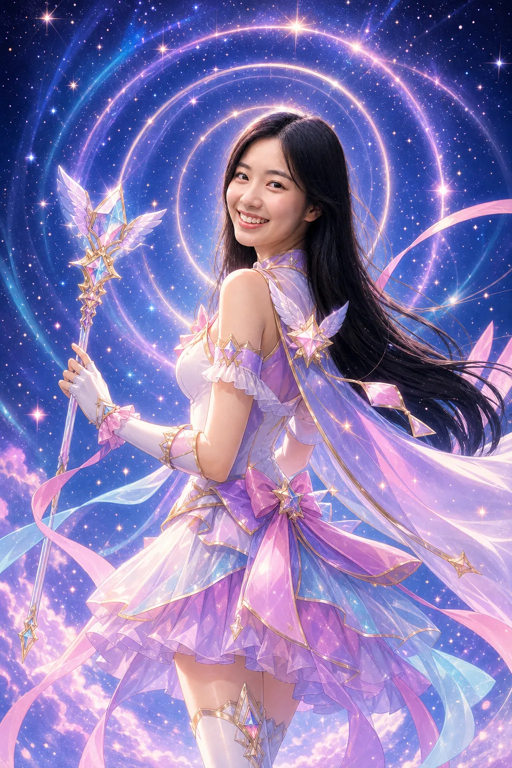 ภาพบุคคลสมมติ: สาวน้อยเวทมนตร์