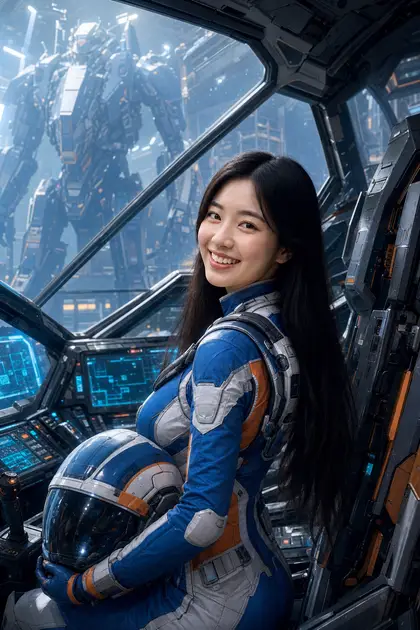 ภาพบุคคลสมมติ: นักบินเมคา