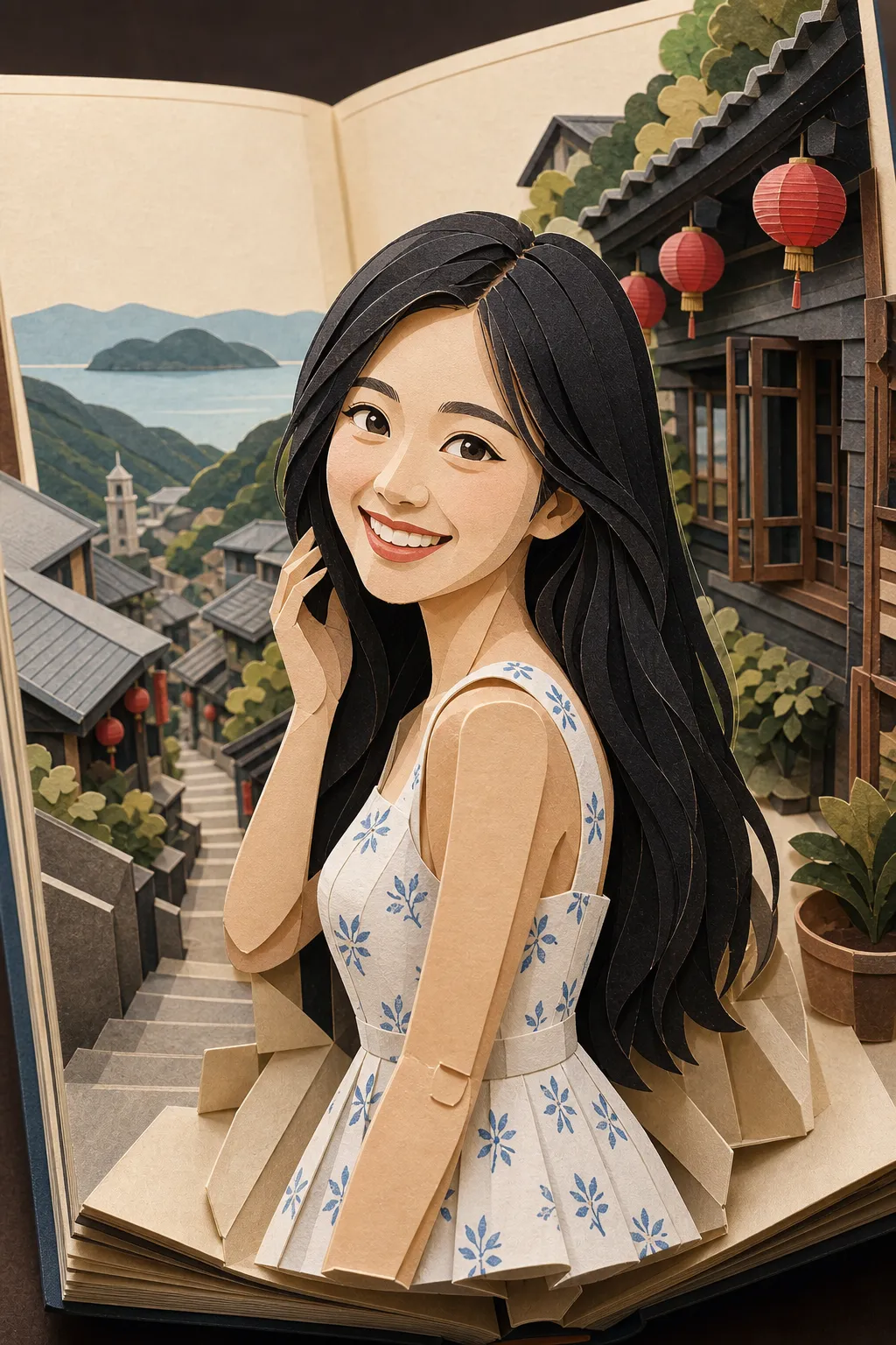 ภาพบุคคลสมมติ: หนังสือป๊อปอัป