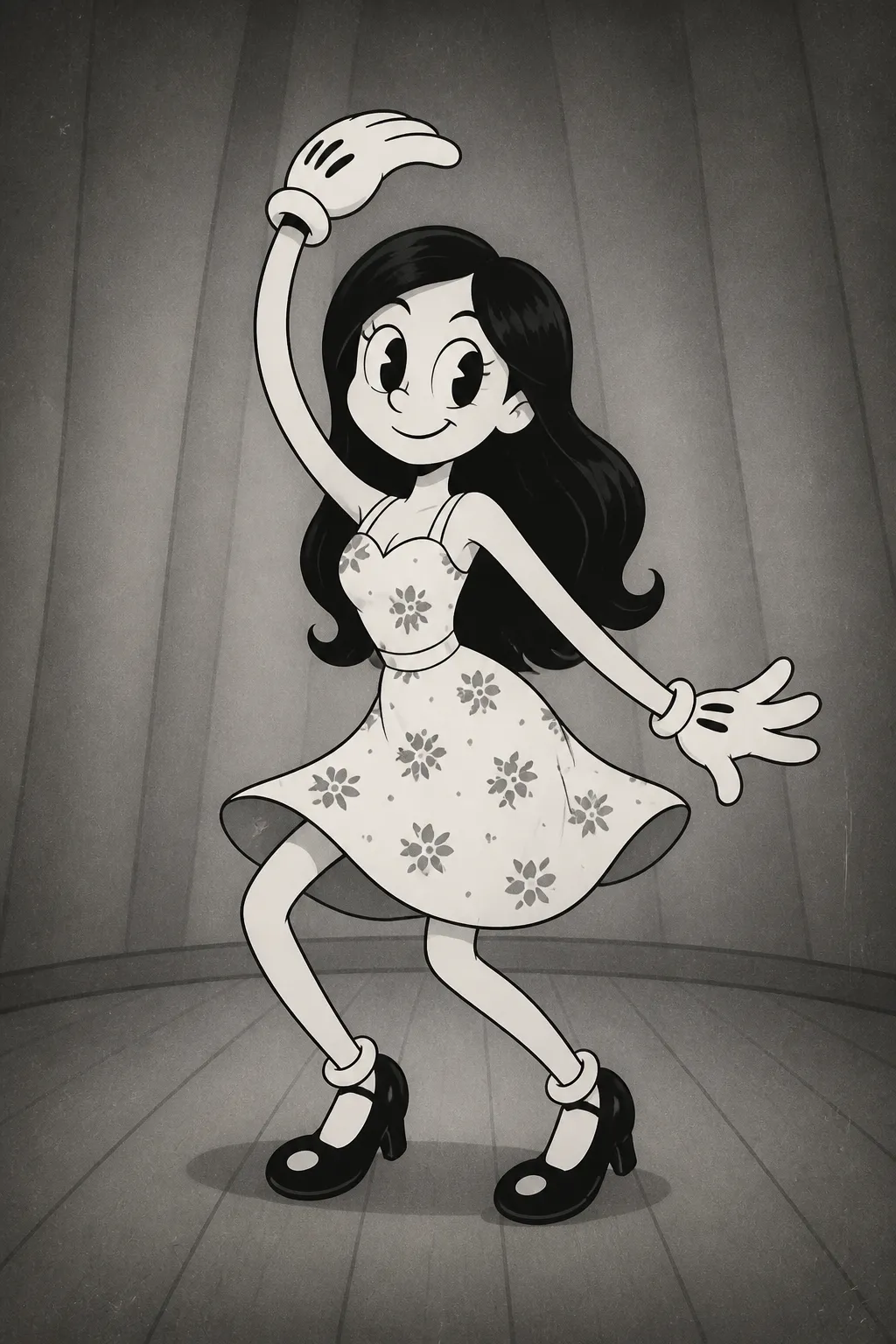 ภาพบุคคลสมมติ: การ์ตูนแขนขายางยุค 1930s
