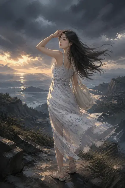 صورة شخصية خيالية: رسم مفاهيمي سريع