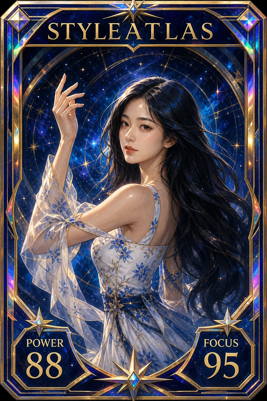 ภาพบุคคลสมมติ: การ์ดสะสมโฮโลกราฟิก