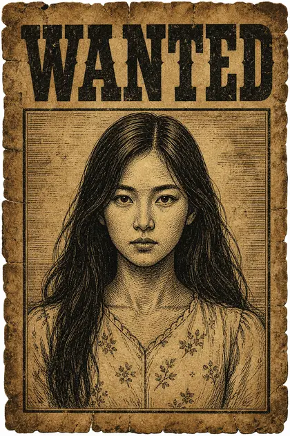 ภาพบุคคลสมมติ: โปสเตอร์ประกาศจับตะวันตก